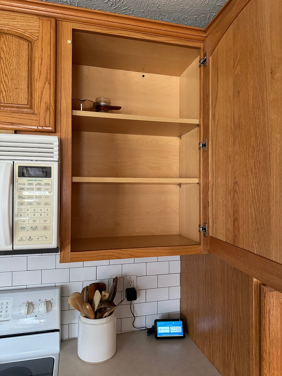 Your storage space in kitchen.