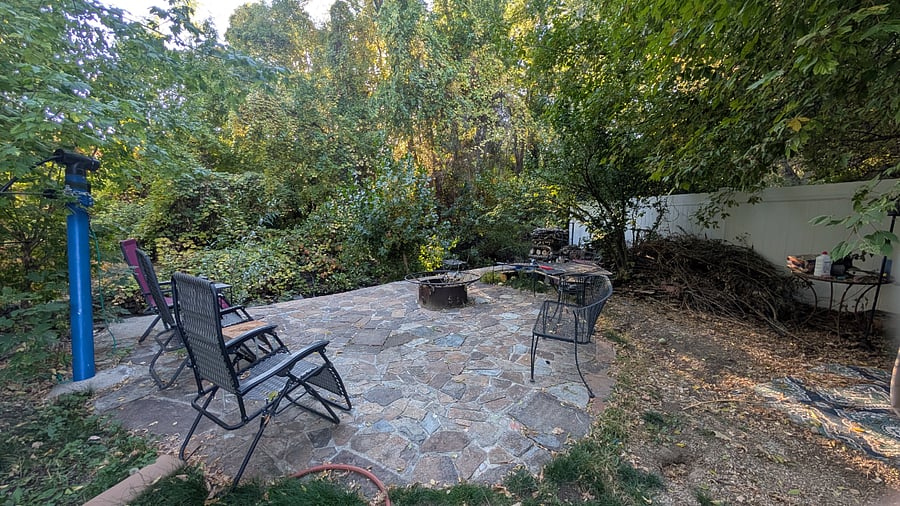 Creekside firepit