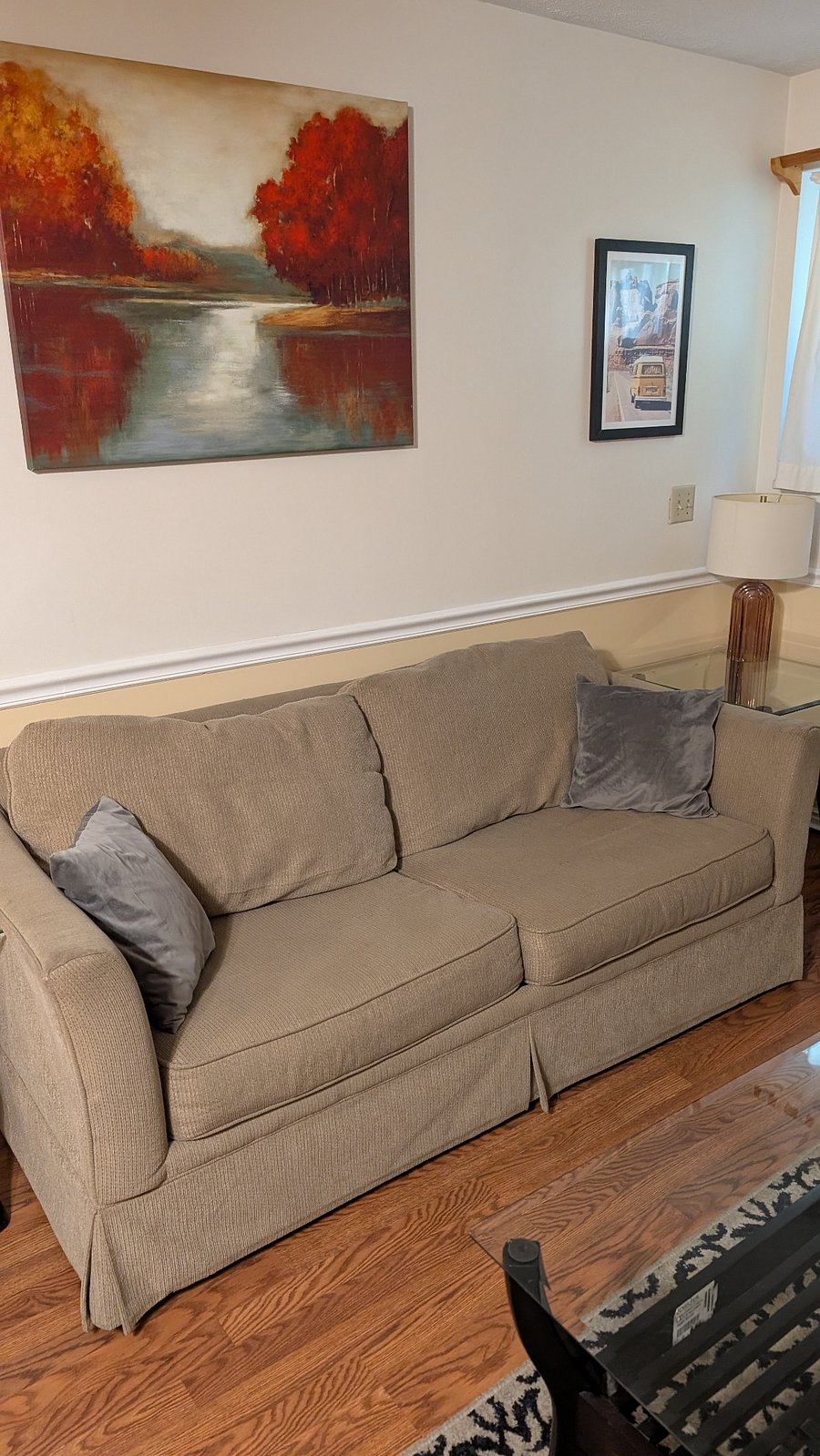 Pullout couch to a full size bed