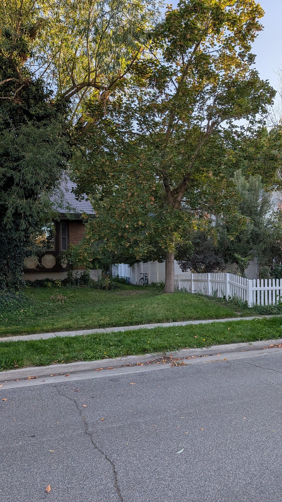 Parking by the curb to the entrance