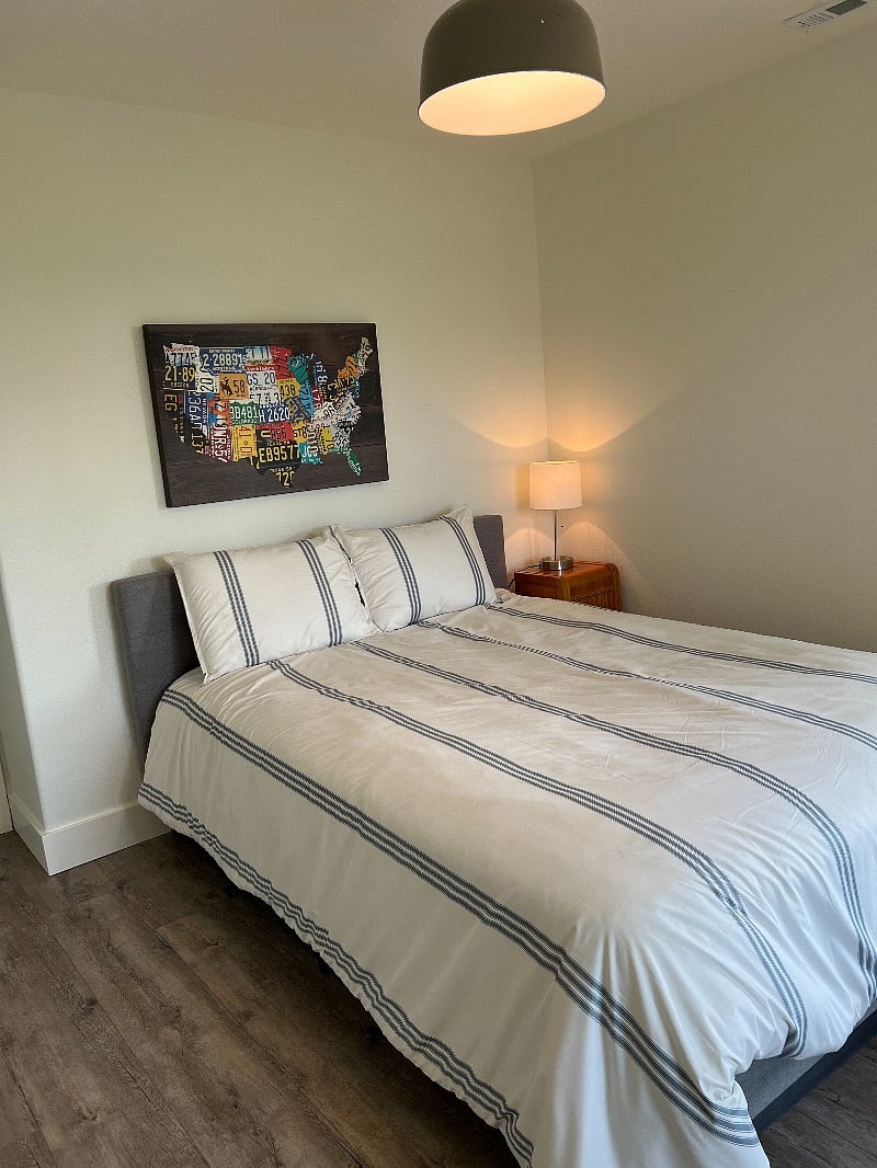 Bedroom #2 with 2 closets