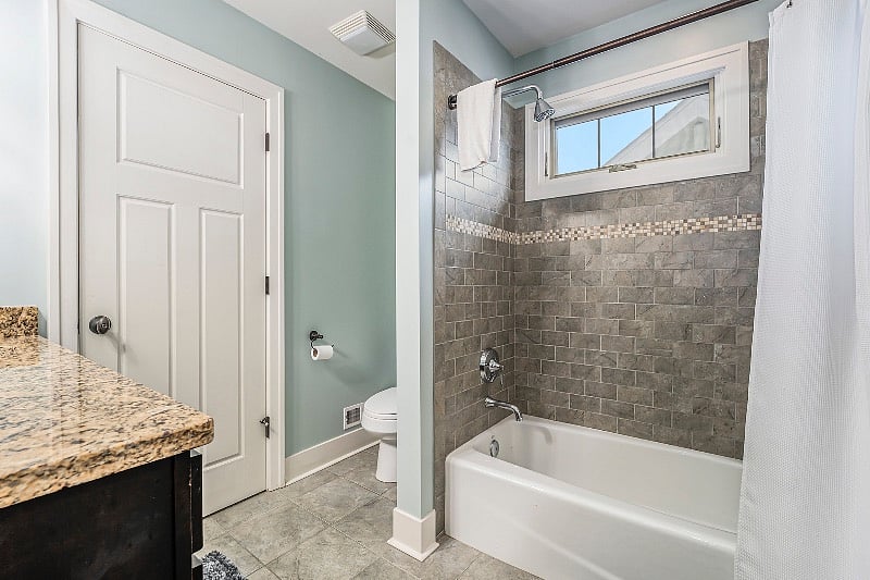 Third Floor Shared Bathroom for King and Queen Bedrooms