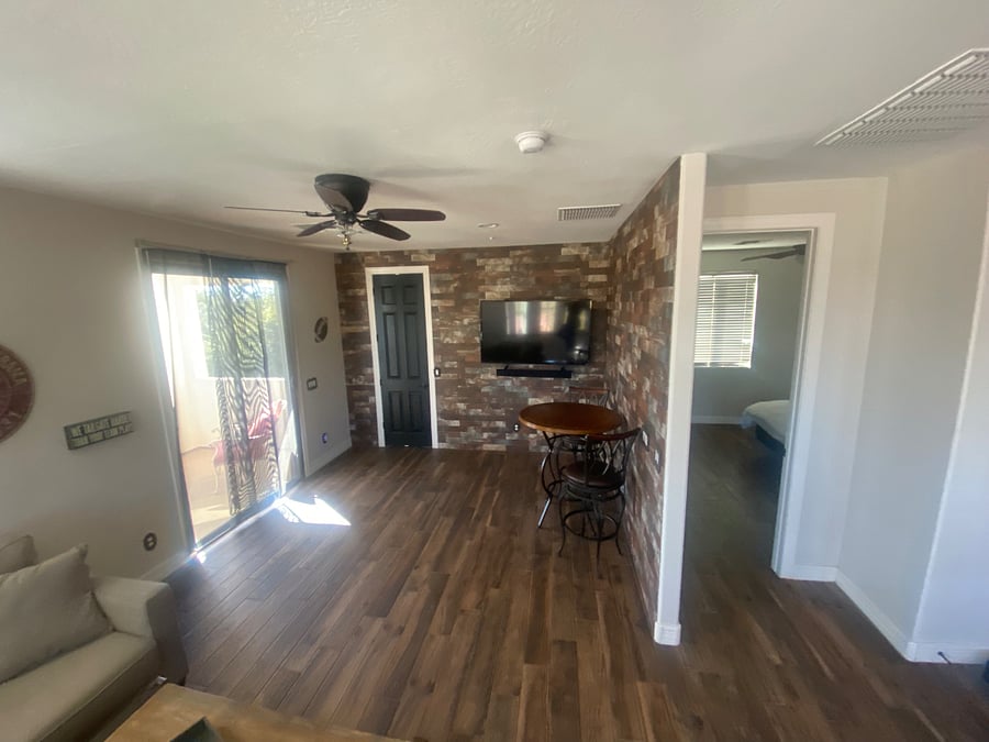 Open area Loft next to bedrooms
