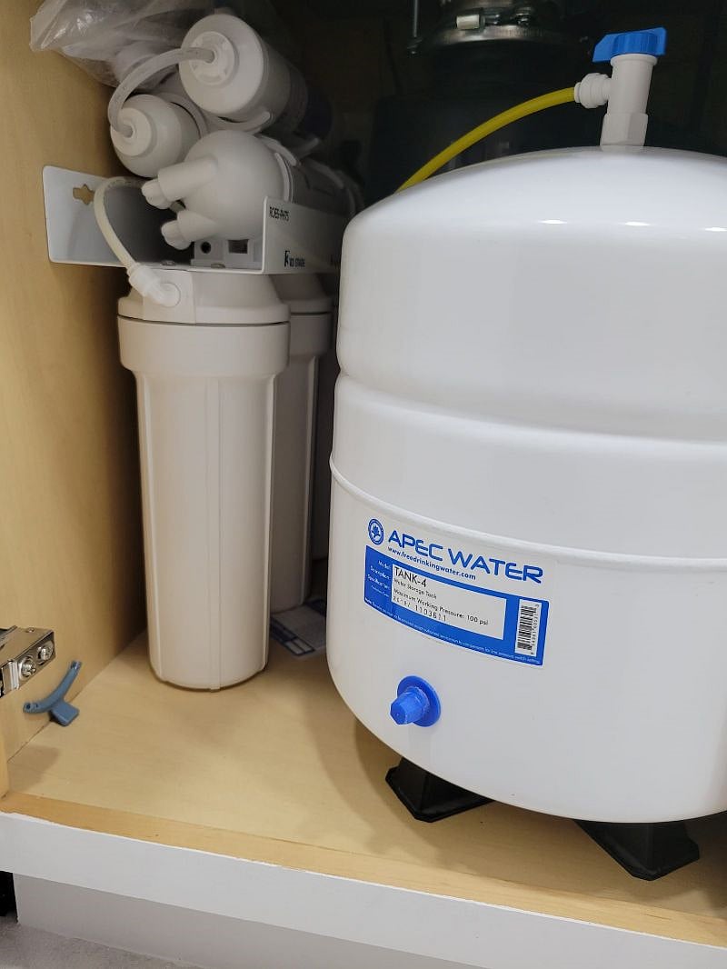 Apec Water: 7 stage water filtration system- clean drinking water