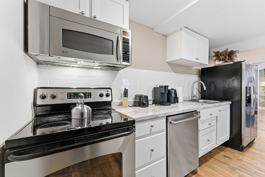 stainless appliances 