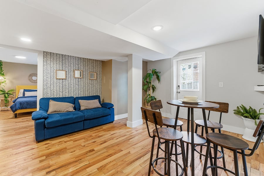 Living Area-Private Entrance