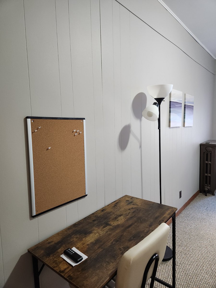 Desk & Tack Board w/Light