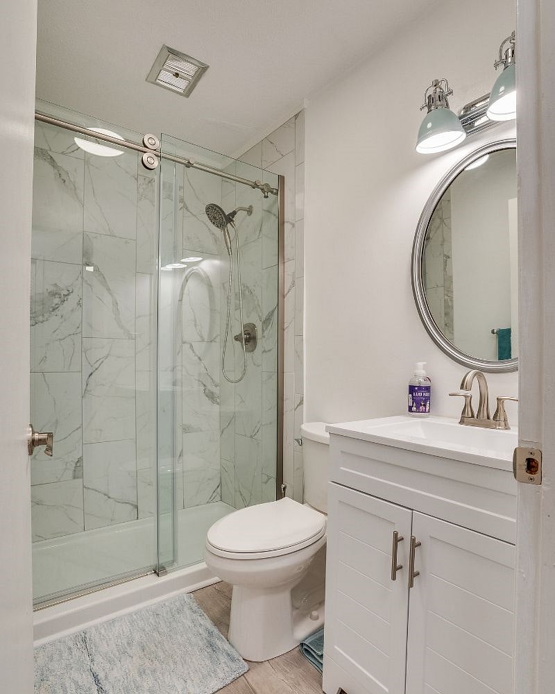 Shared bathroom.