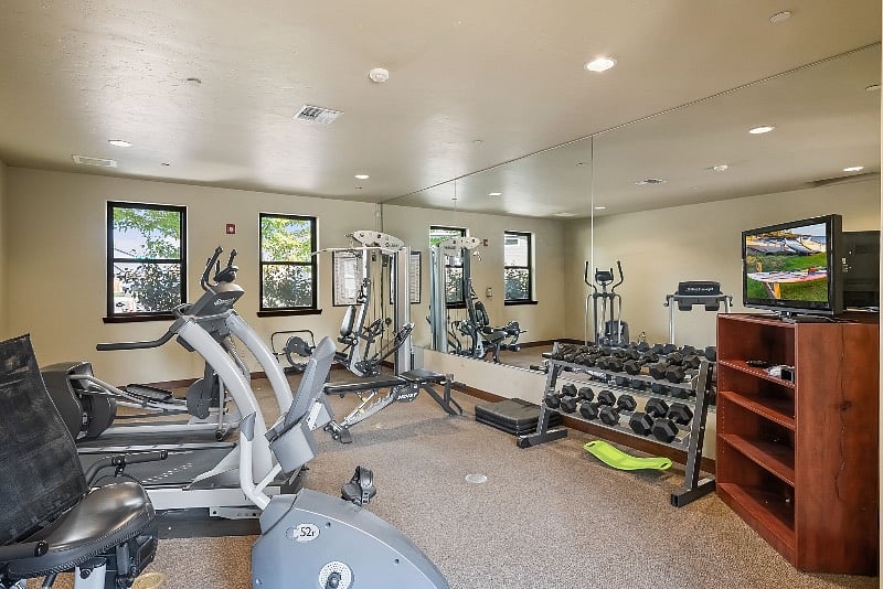 Clubhouse gym