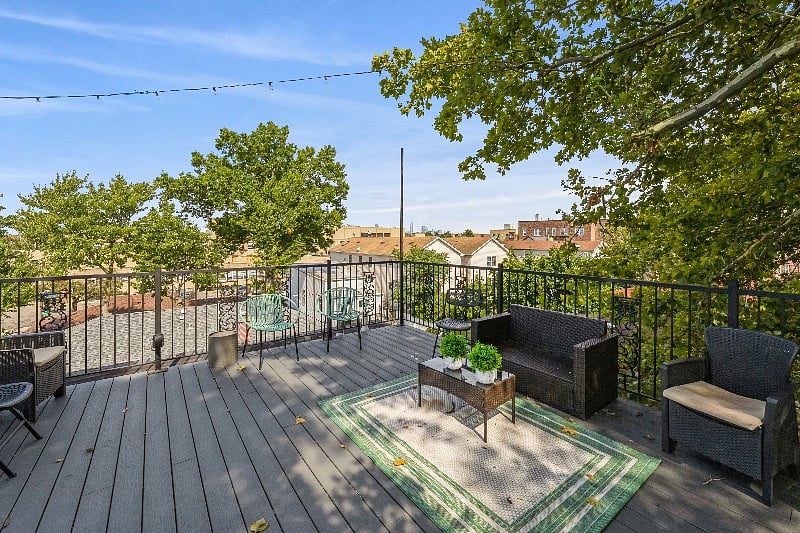 rooftop deck