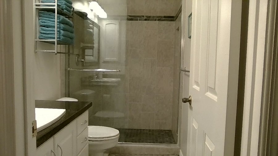 Master bathroom
