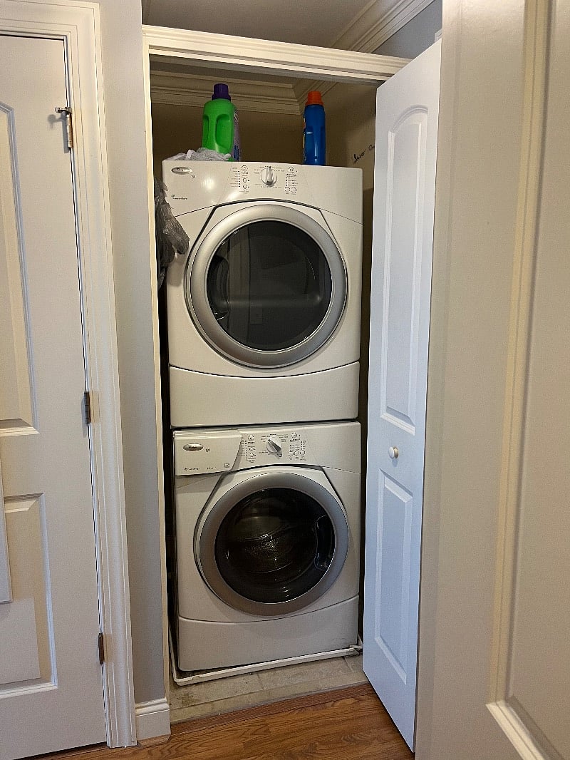 Upstairs washer and Dryer 
