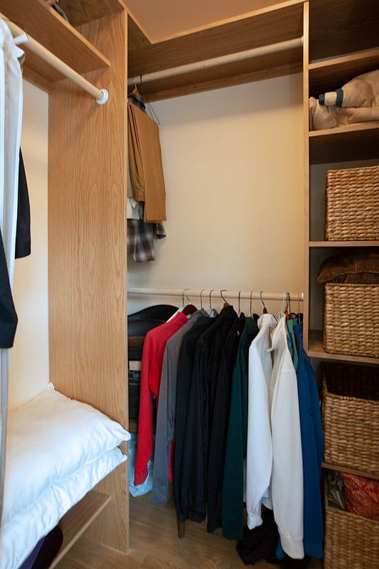 Extra storage in closet