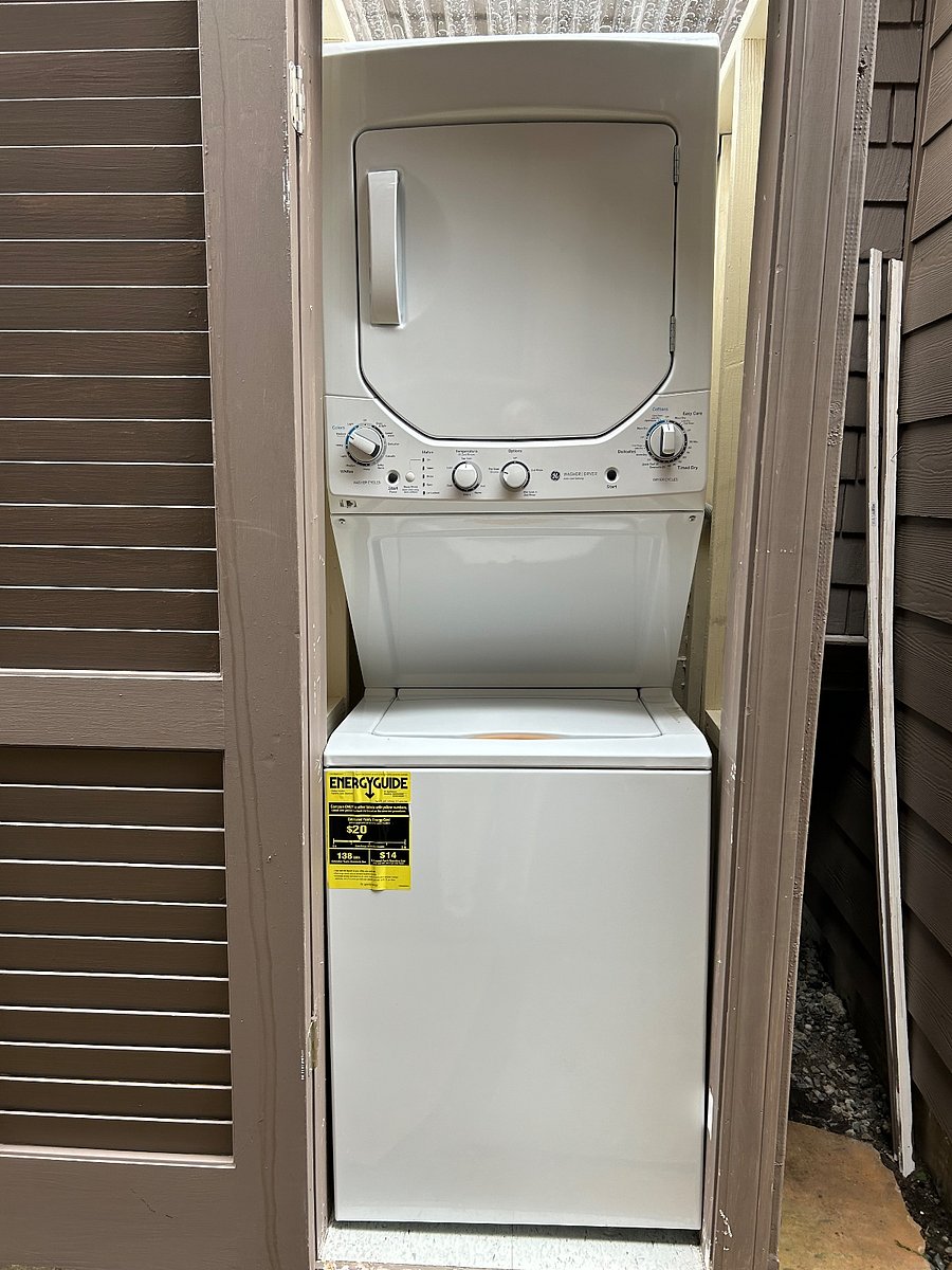 Your own brand new washer/dryer.