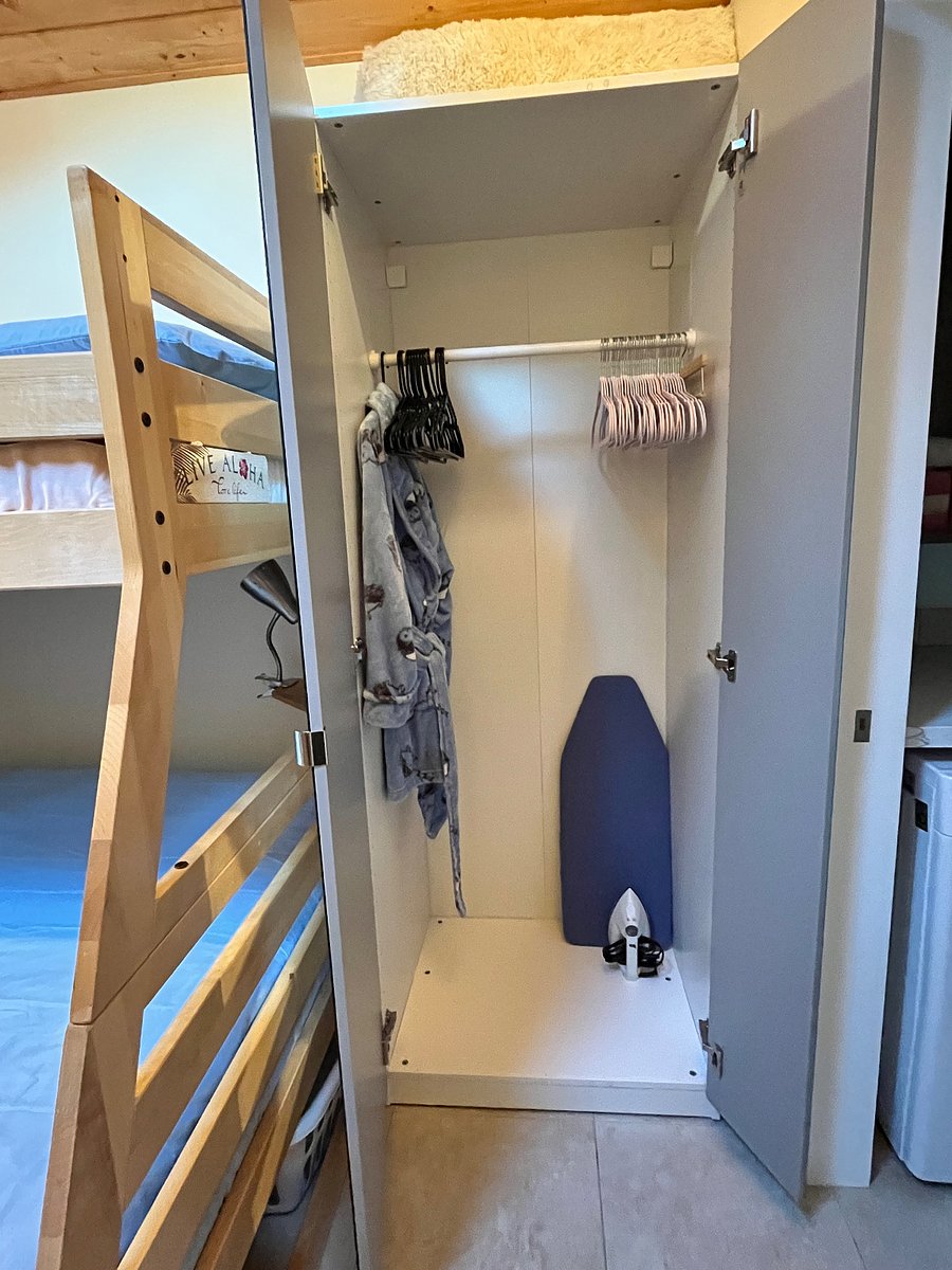 Closet with accessories