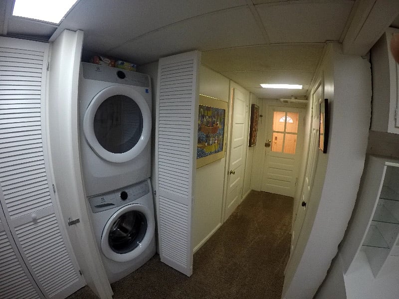 Huge washer dryer, very new. 