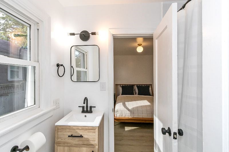 Jack-and-Jill bathroom