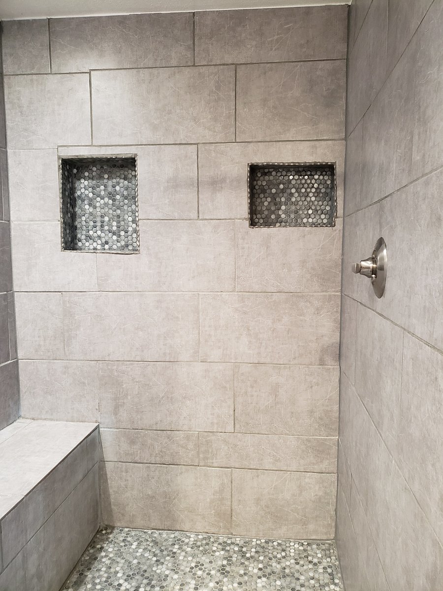 Oversized shower