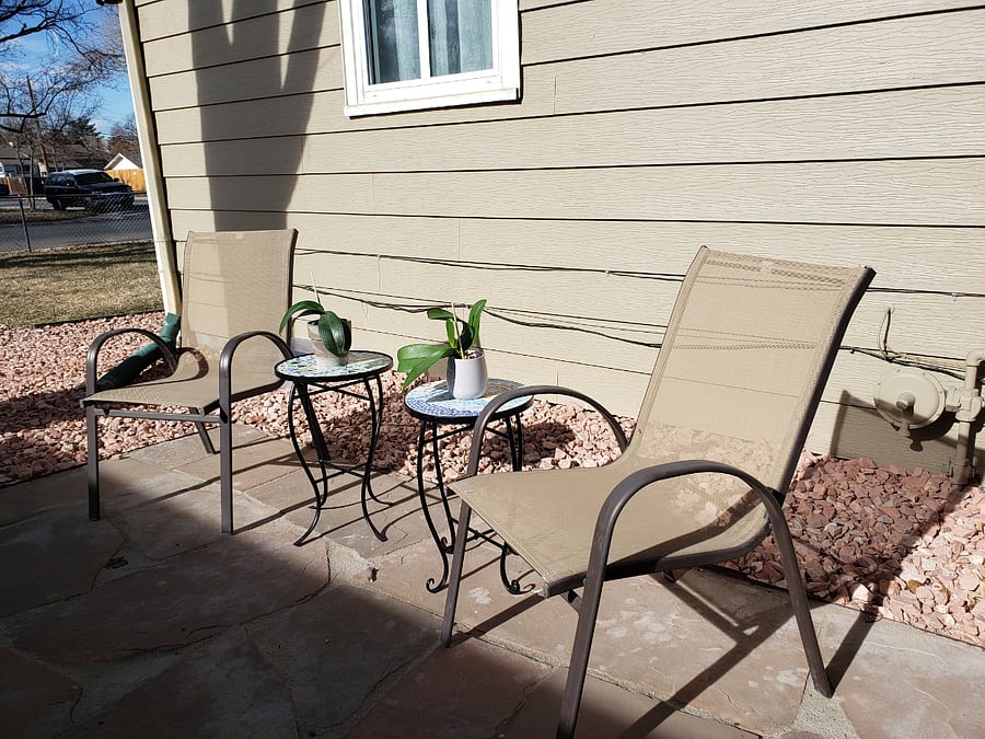 2nd patio space