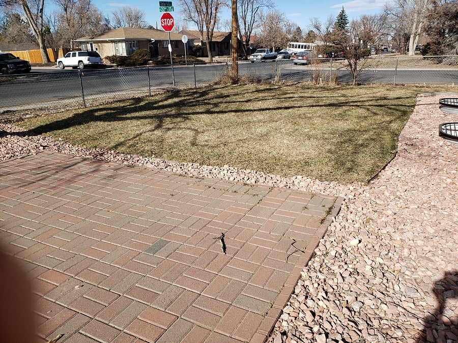 Patio and large yard for your pet and entertaining