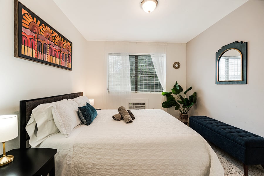 Comfortable bedroom