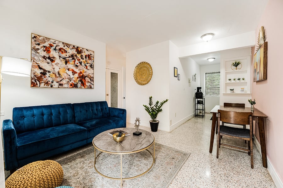 Living room area