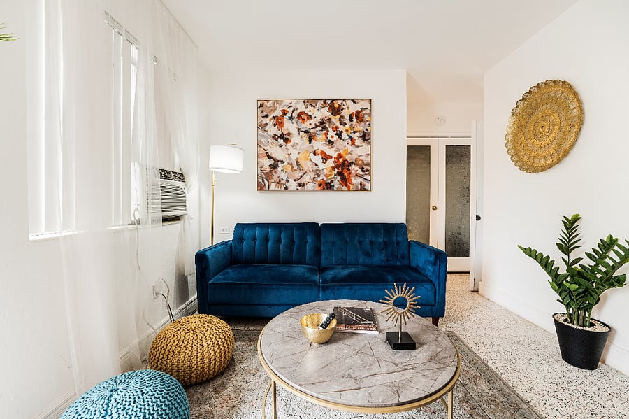 Living room area