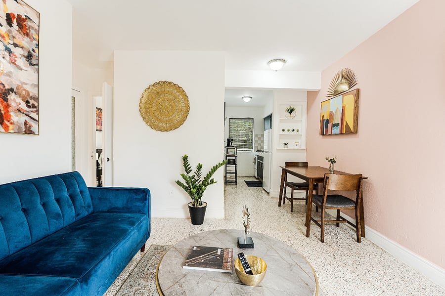 Living room area