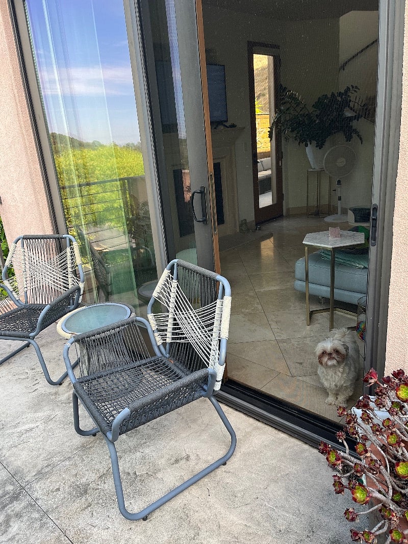 Front balcony