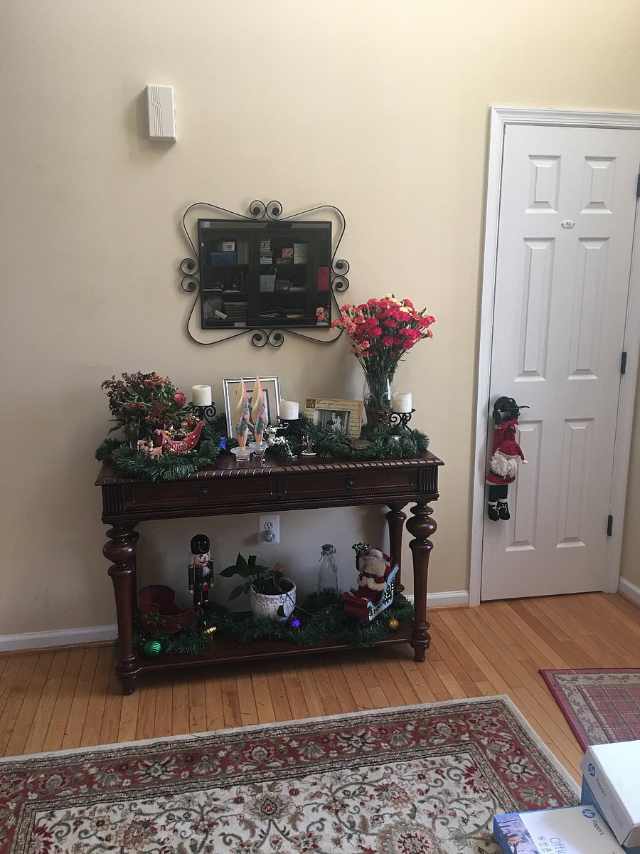 Entryway and half bath