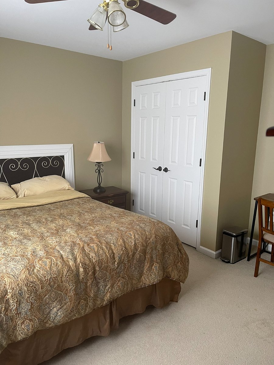 Room nightstand and closet
