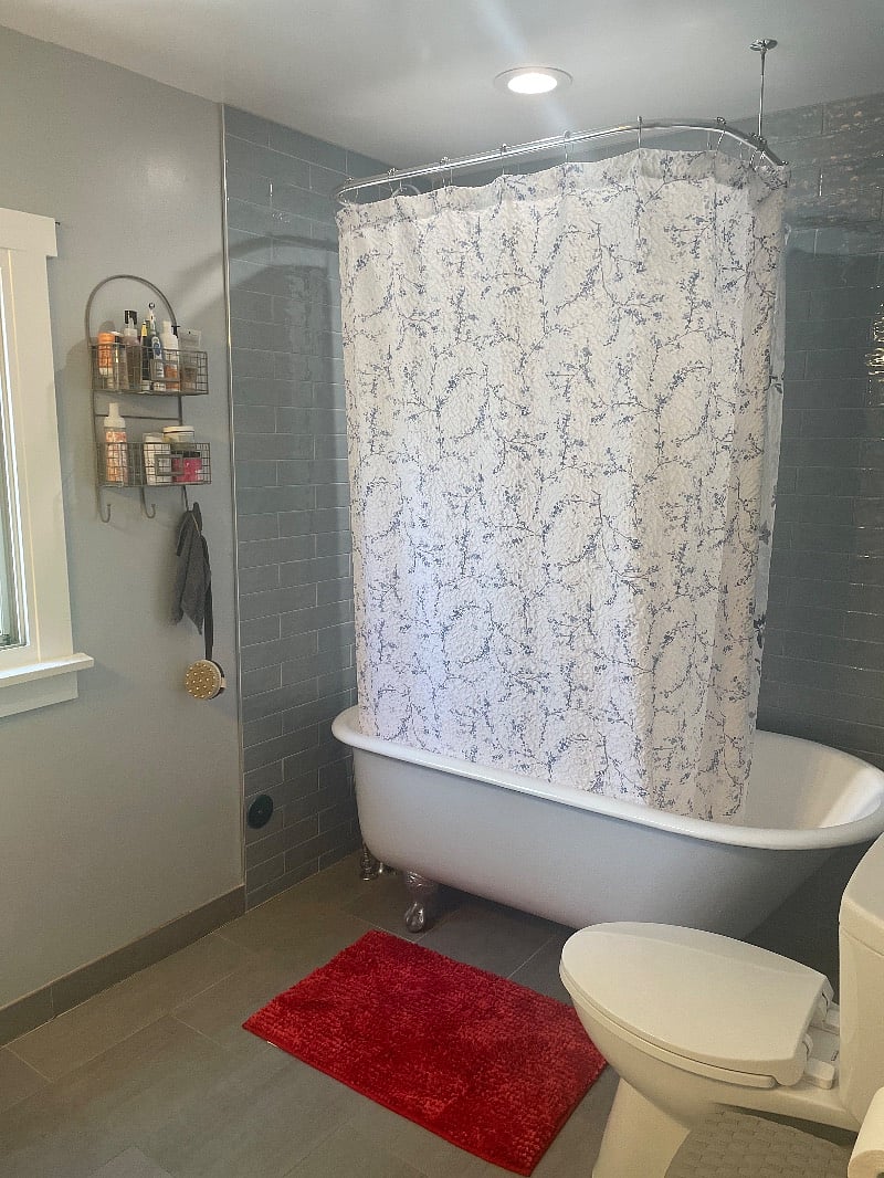 Shower and tub