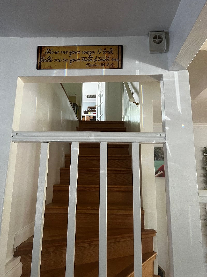 Stairs to bedroom