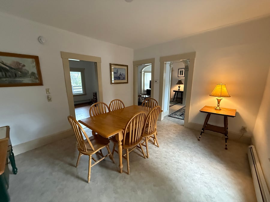 Apartment #2 Dining room.