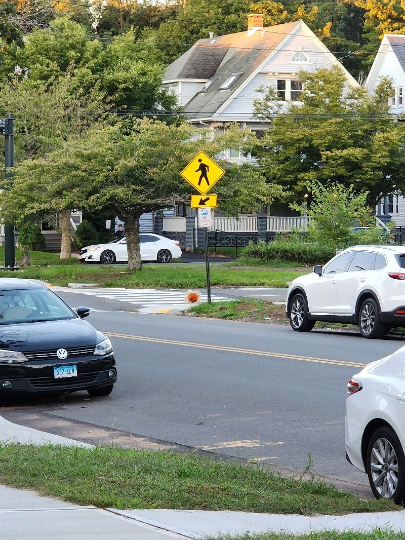 Bus Stop at the corner of Edgewood Avenue