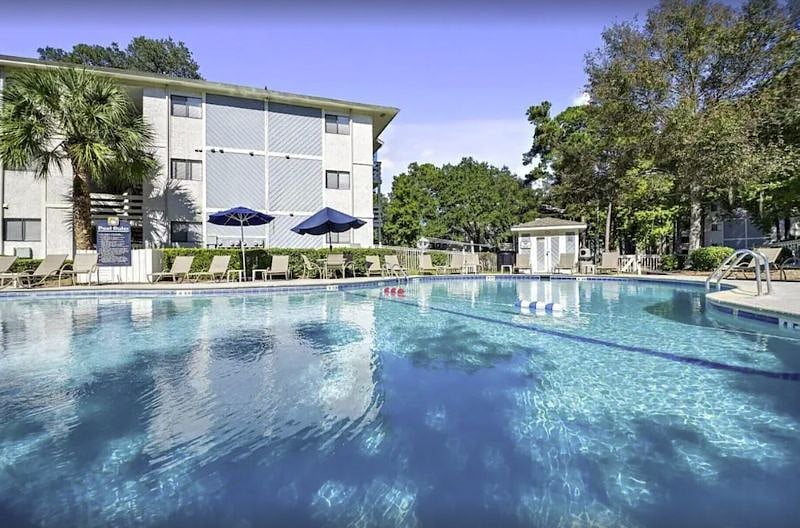 Closer "South" pool is approximately 50 yards from villa.
