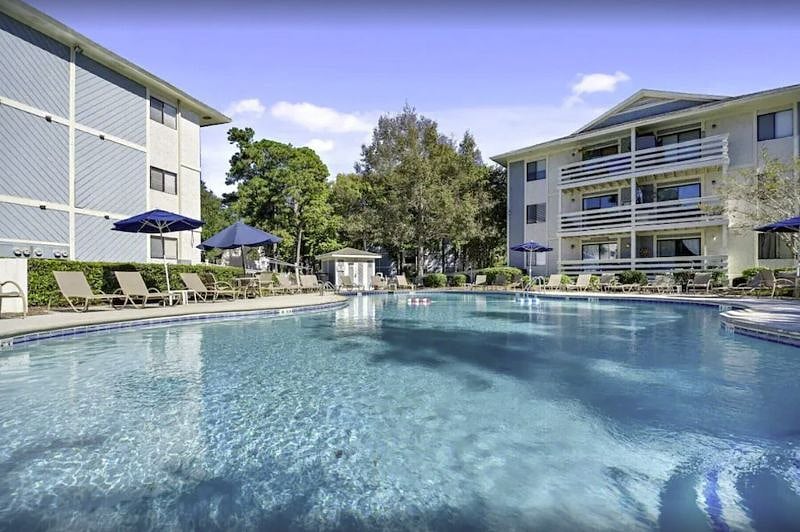 Closer "South" pool is approximately 50 yards from villa.