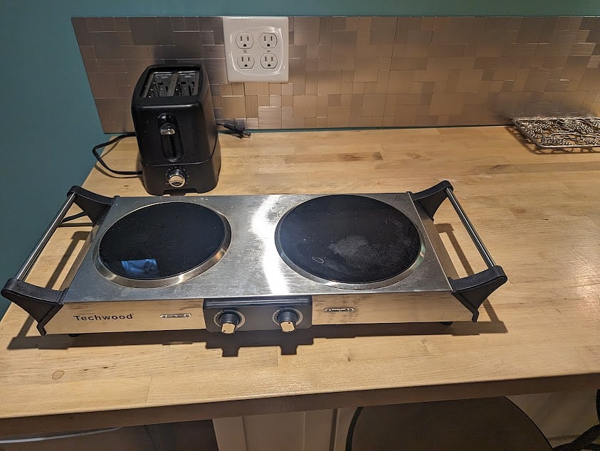 Cooking burner and Toaster