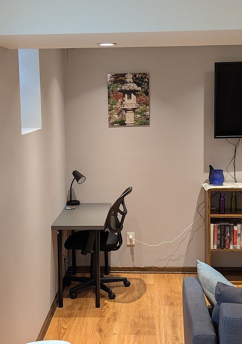 Great room Desk Area