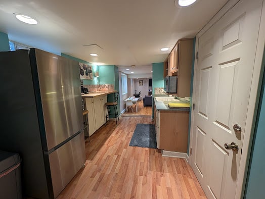 Galley Kitchen and Greatroom Entrance