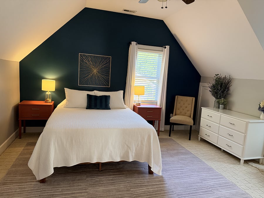 Queen bed