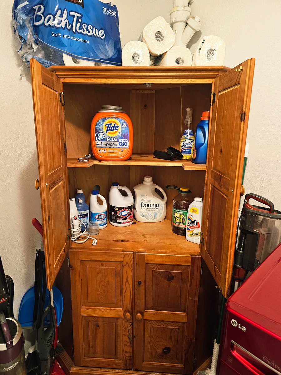 Laundry Supplies included!