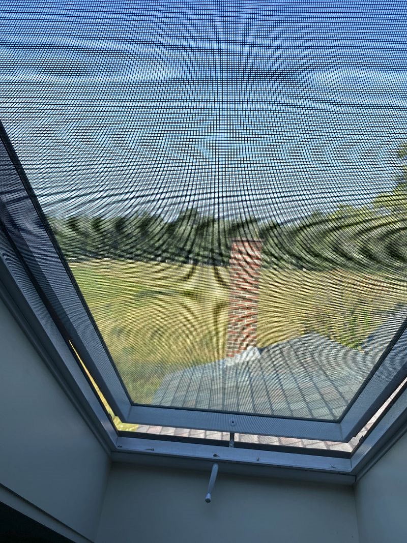 Attic Loft Skylights View