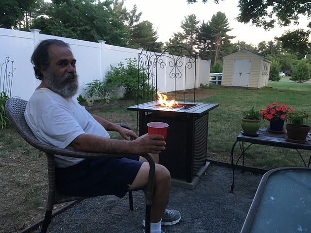 Enjoy hanging out around the Firepit and grilling on the Gas Grill in the backyard Patio .