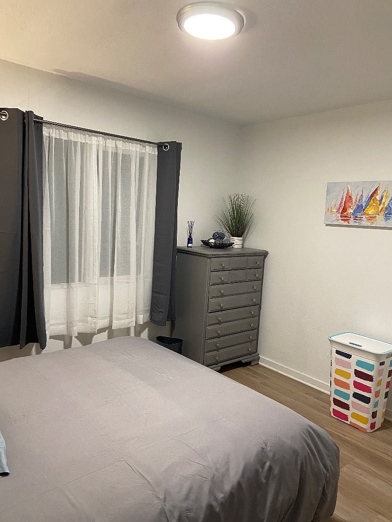 Bedroom no. 1 w/ queen size bed