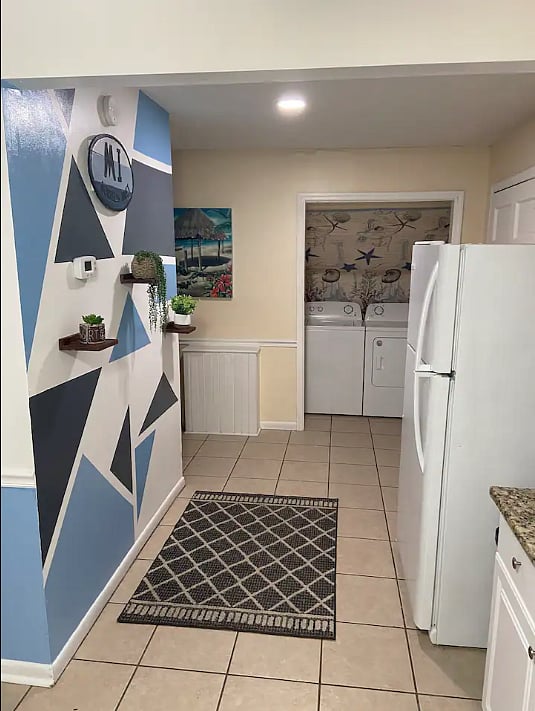 laundry area