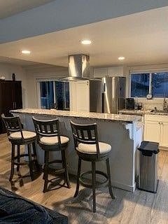 open kitchen all pots, pans, silverware, included
