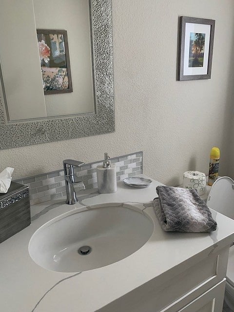 half bath in main living area