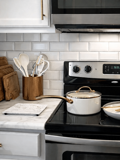 Thoughtfully stocked kitchen with everything you need to cook and feel at home.