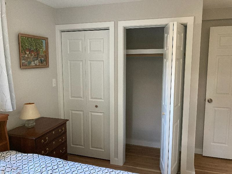 Smaller bedroom closet
